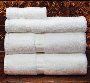 Golden Overture towels